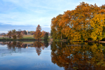 Wimpole Folly Autumn Reflection