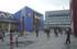 Nuuk main shopping area with supermarkets