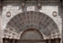 Façade portal, coffered archivolt