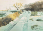 'Snowy Lane'