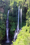Distant View of Sekumpul Waterfall, Bali