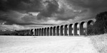 viaduct south of Inverness black and white