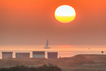 z3041 Sunrise over the Duver, St Helens