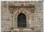 Façade, choir loft window