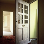Door with Broken Glass, Mundesley TB Hospital - The Nurses Quarters