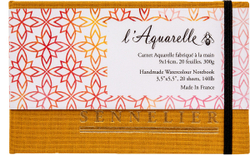 Sennelier Handmade cover;  long landscape