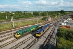 JL - 31.7.24 66546 66301 Carlisle Yard