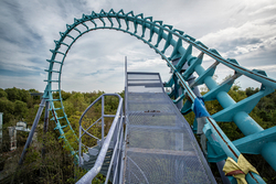 Abandoned Six Flags (New Orleans, LA) | Zydeco Screamer Platform