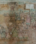 S wall mural, detail