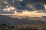October sunset, Snowdonia