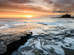 Sunrise at Bamburgh (1)