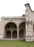 Capilla abierta, arches & buttress