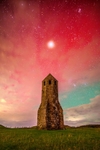 z4309 Jupiter and Aurora over St Catherine's Oratory