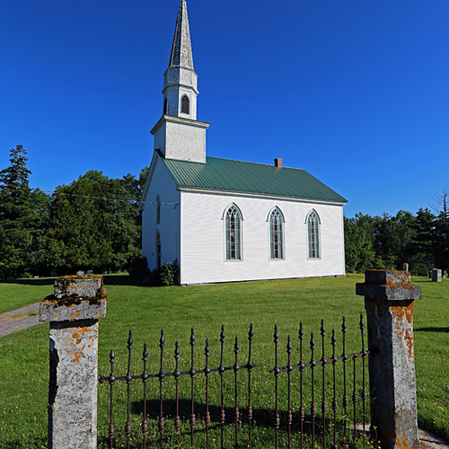 Located on the Kingston Peninsula in Kings County, New Brunswick Canada. St. James Anglican Church was built in 1845…