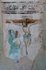 Santiago Matamoros, capilla abierta, nave mural, Crucifixion