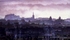 "Edinburgh Skyline" - Mauve version