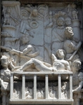 E portal relief, Martyrdom of St. Lawrence