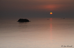 Misty Sunrise across Durdle Door Bay
