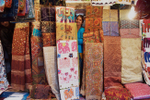 Sari & embroidery seller, Janpath, Delhi