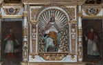High altar, third tier, central statue