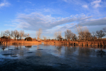 Blue skies & Blue ice