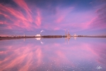 Cloud reflections at Sandymount