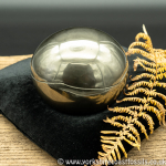 cb224 polished pyrite cannonball