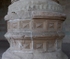 Capilla abierta, diamonwork pillar base
