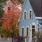 Fredericton in Autumn New Brunswick Canada