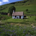Bell Pols house, Auchindrain crofting museum, Inveraray, Argyll.