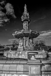 Doulton Fountain, Glasgow - 7205_Vibrant bw