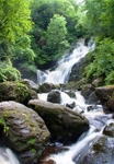 Waterfall in Ireland