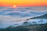 z3030 Sea Fog at Sunset, Ventnor