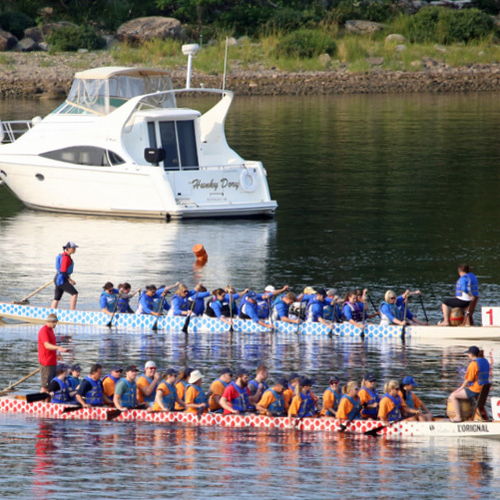 Saint John Dragon Boat Festival Renforth New Brunswick Canada