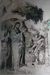 Santo Domingo, refectory mural, Miracle of the Loaves & Fishes, detail