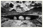 Sligachan Bridge - Skye BW