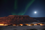 Northern light over Nybyen