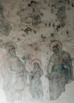 Hospitalito, capilla abierta, E wall mural