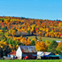 Rural Farm in Autumn New Brunswick Canada