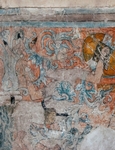 South wall mural presbytery, detail Centaur with human head
