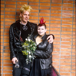 Punk Wedding, Amsterdam, Holland