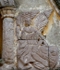 Porciúncula door detail, Passion angel (right)