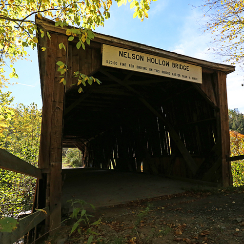 This is the oldest standing covered bridge in New Brunswick. It is not in service but easily accessible off Route #8.