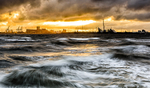 Liverpool Docks from New Brighton (1)