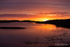 Orange Red Sunset, Sky Road, Connemara, Ireland.