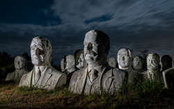 President Heads (Croaker, VA) | Teddy Roosevelt and Woodrow Wilson