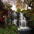 Old Red Waterwheel
