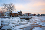 Winter Sunrise on the Lamprey