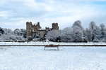 Malahide Castle in the Snow