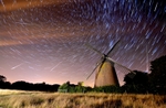 z2246 Perseid Meteor Shower over Bembridge Windmill
